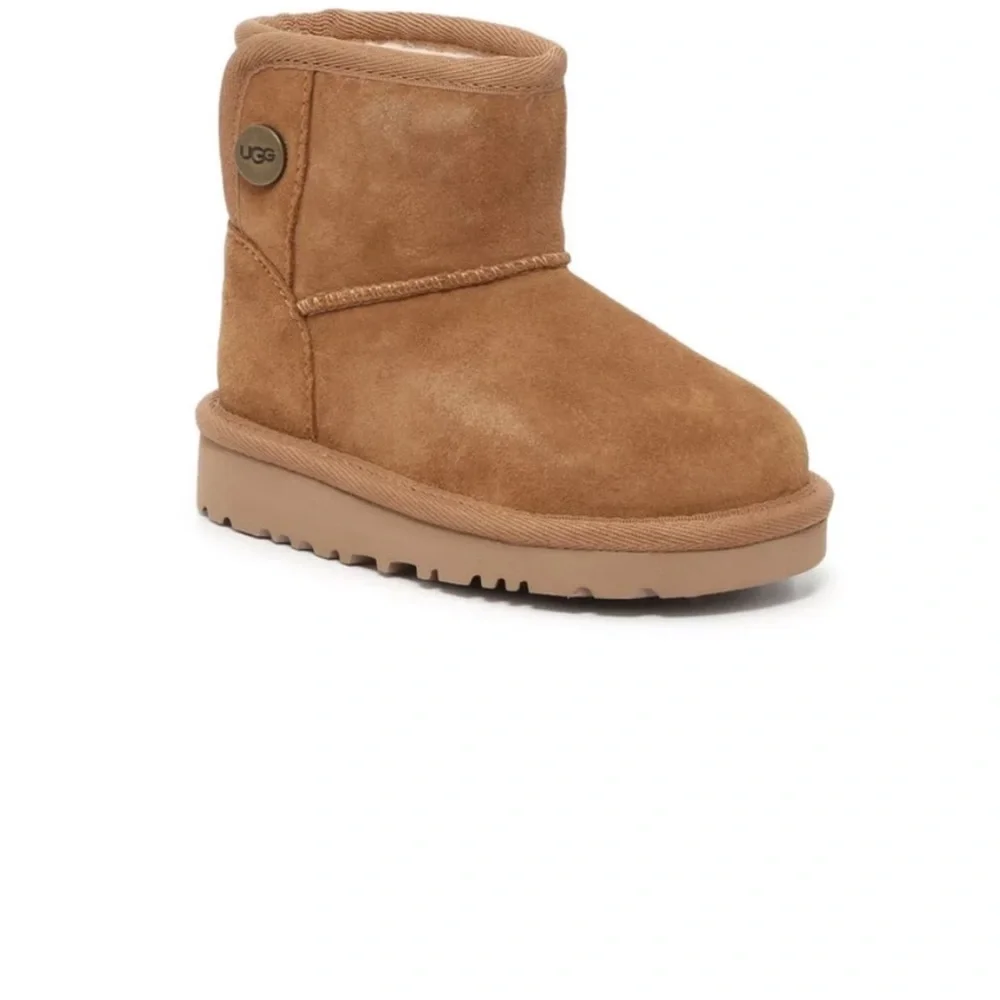 Ugg Toddler Jona Boots with Button, Size 10 - Picture 8 of 9